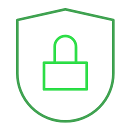 Icon for security and privacy.