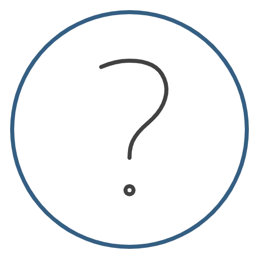 An icon consisting of a question mark in a circle. The icon is being used to represent the phrase 'Read More'.