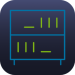 El icono de la aplicación personalizada Colección de Libros.